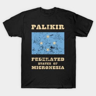 Flag of Federated States of Micronesia T-Shirt